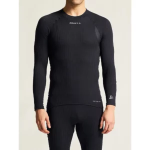 Camiseta interior hombre CRAFT ACTIVE EXTREME X LS 1909679, con modelo, detalle frontal