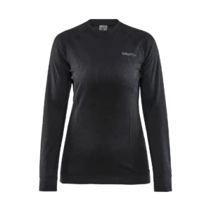Conjunto mujer CRAFT CORE DRY BASELAYER SET 1909706, Negro, vista frontal de la camiseta