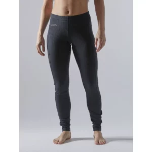 Conjunto mujer CRAFT CORE DRY BASELAYER SET 1909706, Negro, con modelo, vista frontal de la malla