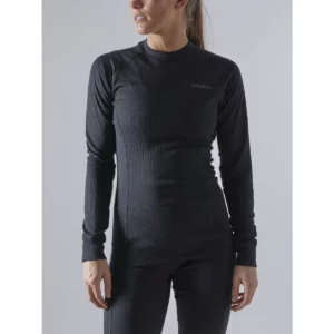 Conjunto mujer CRAFT CORE DRY BASELAYER SET 1909706, Negro, con modelo