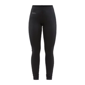 Conjunto mujer CRAFT CORE DRY BASELAYER SET 1909706, Negro, vista frontal de la malla