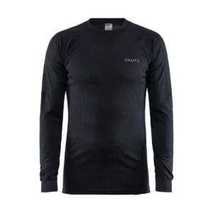 Conjunto hombre CRAFT CORE DRY BASELAYER SET 1909707, Negro, vista frontal de la camiseta