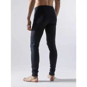 Conjunto hombre CRAFT CORE DRY BASELAYER SET 1909707, Negro, con modelo, vista posterior de tres cuartos de la malla