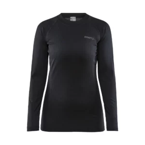 Conjunto térmico mujer CRAFT CORE WARM BASELAYER SET 1909708, Negro, camiseta, vista frontal