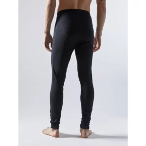 Conjunto térmico hombre CRAFT CORE WARM BASELAYER 1909709, Negro, con modelo, vista posterior del pantalón