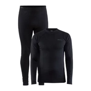 Conjunto térmico hombre CRAFT CORE WARM BASELAYER 1909709, Negro, vista frontal