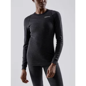 Conjunto interior mujer CRAFT CORE WOOL MERINO SET 1909710, camiseta con modelo, vista frontal