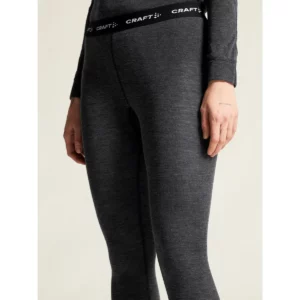 Conjunto interior mujer CRAFT CORE WOOL MERINO SET 1909710, detalle de la cintura