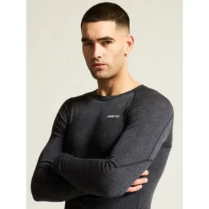 Conjunto interior hombre CRAFT CORE WOOL MERINO SET 1909711, detalle de la camiseta
