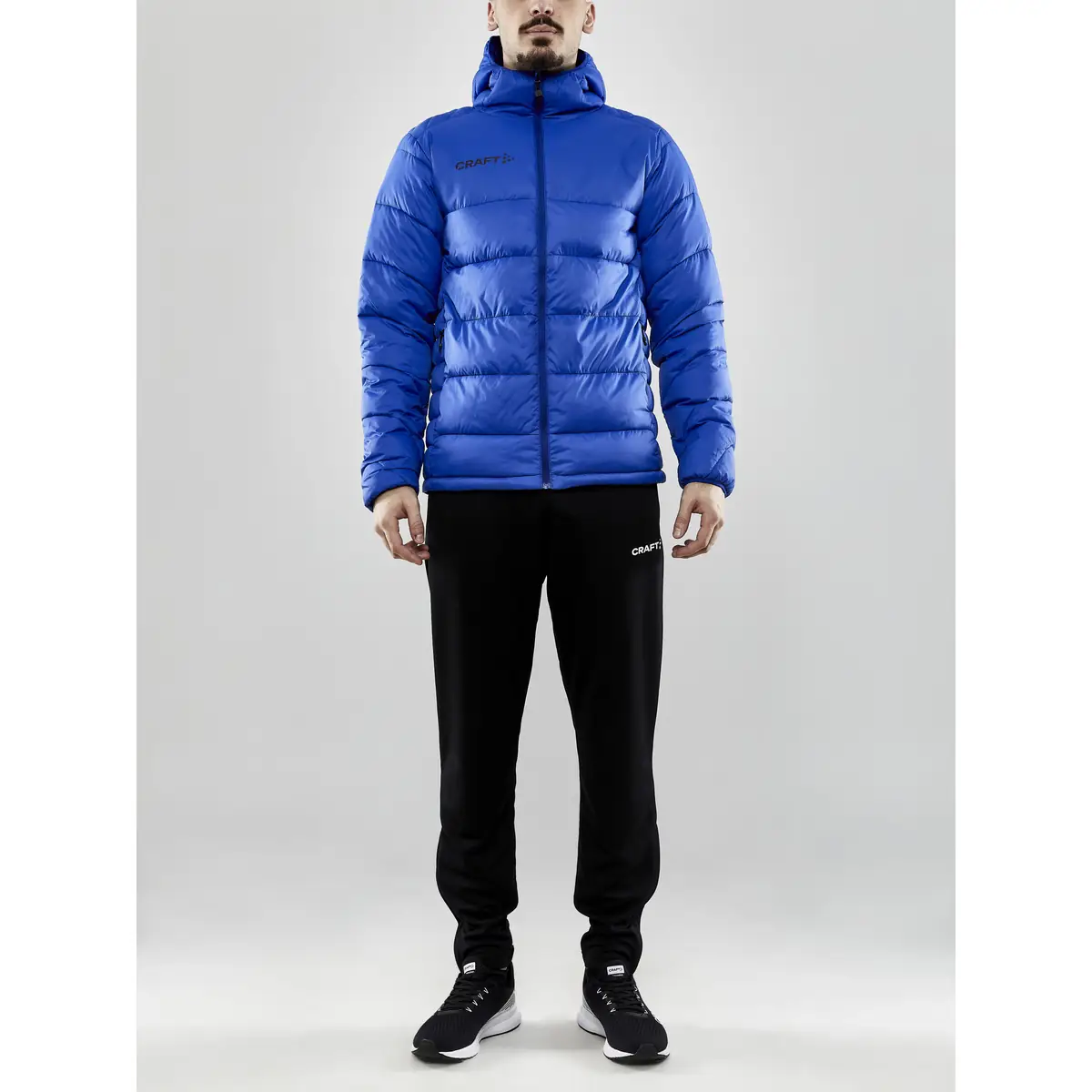Chaqueta hombre CRAFT CORE EXPLORE ISOLATE JACKET 1910390 20 Chaqueta hombre CRAFT CORE EXPLORE ISOLATE JACKET 1910390, con modelo, vista frontal