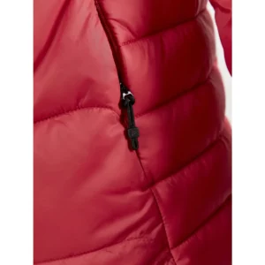 Chaqueta hombre CRAFT CORE EXPLORE ISOLATE JACKET 1910390, con modelo, detalle del bolsillo con cremallera