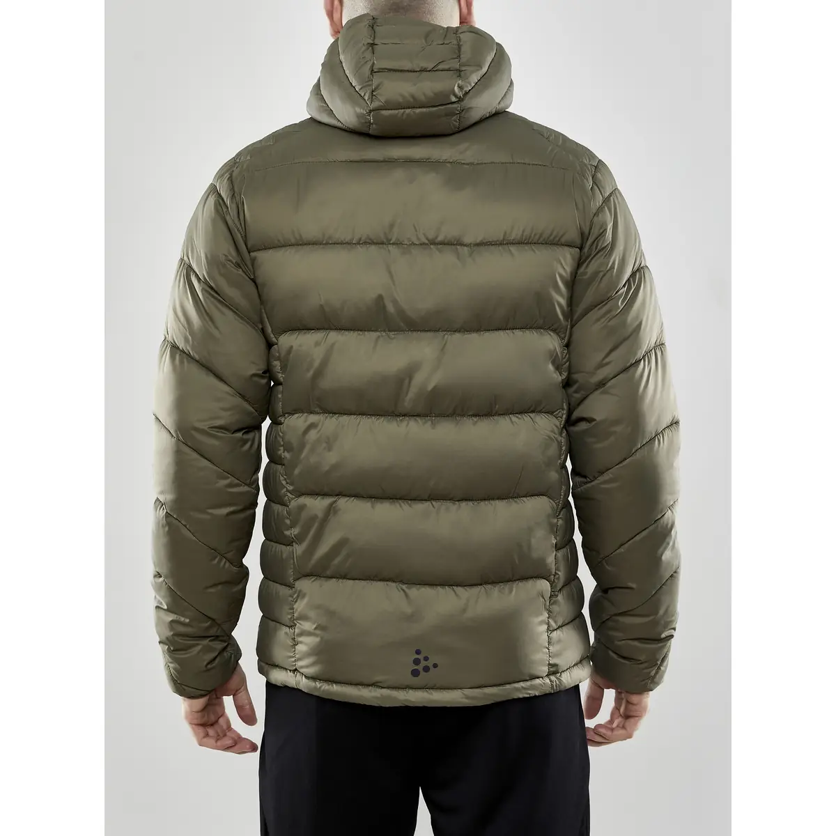 Chaqueta hombre CRAFT CORE EXPLORE ISOLATE JACKET 1910390 34 Chaqueta hombre CRAFT CORE EXPLORE ISOLATE JACKET 1910390, con modelo, vista posterior