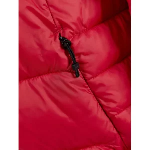 Chaqueta mujer CRAFT CORE EXPLORE ISOLATE JACKET 1910391, con modelo, detalle del bolsillo con cremallera
