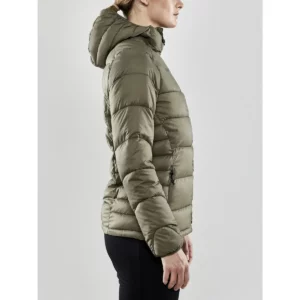 Chaqueta mujer CRAFT CORE EXPLORE ISOLATE JACKET 1910391, con modelo, vista lateral