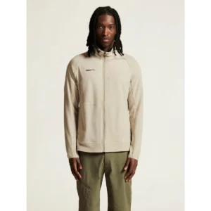 Polar hombre CRAFT ADV EXPLORE FLEECE MIDLAYER 1910396, con modelo, vista frontal