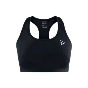 Sujetador deportivo CRAFT TRAINING BRA CLASSIC 1910758, Negro, vista frontal