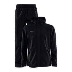 Conjunto de lluvia Craft Core Explore Rain Set M 1910994, Negro, vista frontal del conjunto