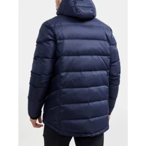 Chaqueta hombre CRAFT ADV EXPLORE DOWN JACKET 1911632, detalle posterior con modelo