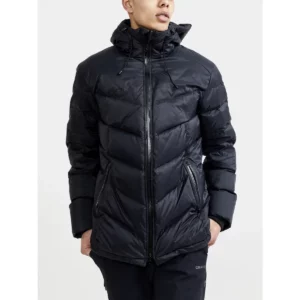Chaqueta hombre CRAFT ADV EXPLORE DOWN JACKET 1911632, detalle frontal con modelo