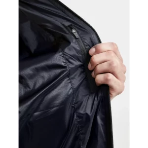 Chaqueta hombre CRAFT ADV EXPLORE DOWN JACKET 1911632, detalle del bolsillo interior con modelo