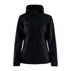 Conjunto de lluvia Craft Core Explore Rain Set W 1911775, Negro, vista frontal de la chaqueta