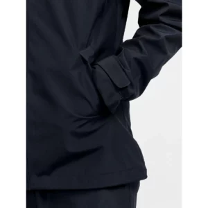 Conjunto de lluvia Craft Core Explore Rain Set W 1911775, Negro, detalle del bolsillo de la chaqueta