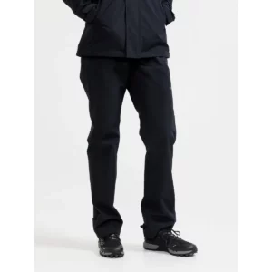 Conjunto de lluvia Craft Core Explore Rain Set W 1911775, Negro, pantalón con modelo, vista frontal