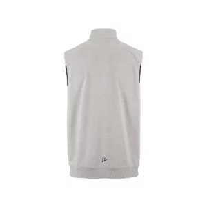 Chaleco hombre CRAFT ADV UNIFY VEST 1912161, Grey melange, vista posterior