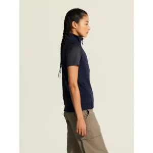 Chaleco mujer CRAFT ADV UNIFY VEST 1912162, Navy, vista lateral con modelo