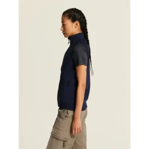Chaleco mujer CRAFT ADV UNIFY VEST 1912162, Navy, con modelo, vista lateral