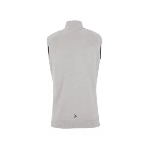 Chaleco mujer CRAFT ADV UNIFY VEST 1912162, Grey melange, vista posterior