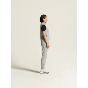 Chaleco mujer CRAFT ADV UNIFY VEST 1912162, Grey melange, con modelo, vista lateral