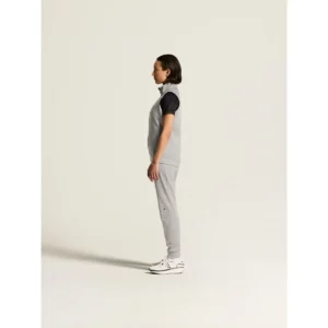 Chaleco mujer CRAFT ADV UNIFY VEST 1912162, Grey melange, con modelo, vista lateral