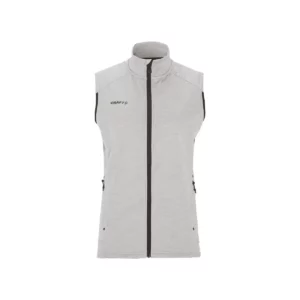 Chaleco mujer CRAFT ADV UNIFY VEST 1912162, Grey melange, vista frontal