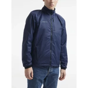 Chaqueta hombre CRAFT CORE LIGHT PADDED JACKET 1912215, Blaze, con modelo