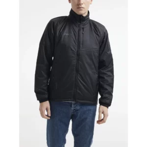 Chaqueta hombre CRAFT CORE LIGHT PADDED JACKET 1912215, Negro, con modelo, vista frontal