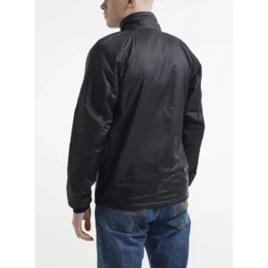 Chaqueta hombre CRAFT CORE LIGHT PADDED JACKET 1912215, Negro, con modelo, vista posterior de tres cuartos