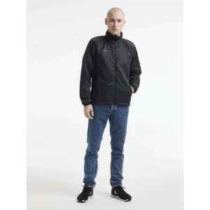 Chaqueta hombre CRAFT CORE LIGHT PADDED JACKET 1912215, Negro, con modelo, vista frontal
