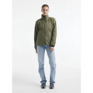 Chaqueta mujer CRAFT CORE LIGHT PADDED JACKET 1912216, Rift, con modelo, vista frontal