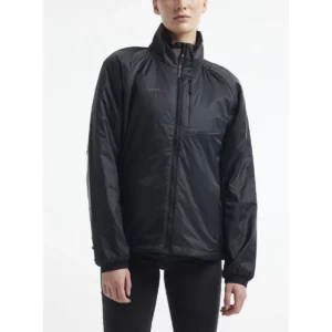Chaqueta mujer CRAFT CORE LIGHT PADDED JACKET 1912216, Negro, con modelo, vista frontal