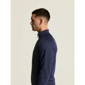 Chaqueta hombre CRAFT ADV UNIFY HYBRID JACKET 1912224, Navy/Black, con modelo, vista lateral