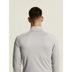 Chaqueta hombre CRAFT ADV UNIFY HYBRID JACKET 1912224, Grey melange/Black, con modelo, vista posterior
