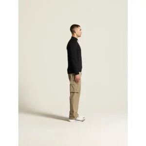 Chaqueta hombre CRAFT ADV UNIFY HYBRID JACKET 1912224, Negro, con modelo, vista lateral de cuerpo entero