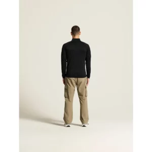 Chaqueta hombre CRAFT ADV UNIFY HYBRID JACKET 1912224, Negro, con modelo, vista posterior de cuerpo entero