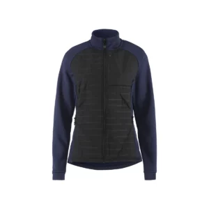 Chaqueta mujer CRAFT ADV UNIFY HYBRID JACKET 1912225, Navy/Black, vista frontal