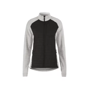Chaqueta mujer CRAFT ADV UNIFY HYBRID JACKET 1912225, Grey melange/Black, vista frontal
