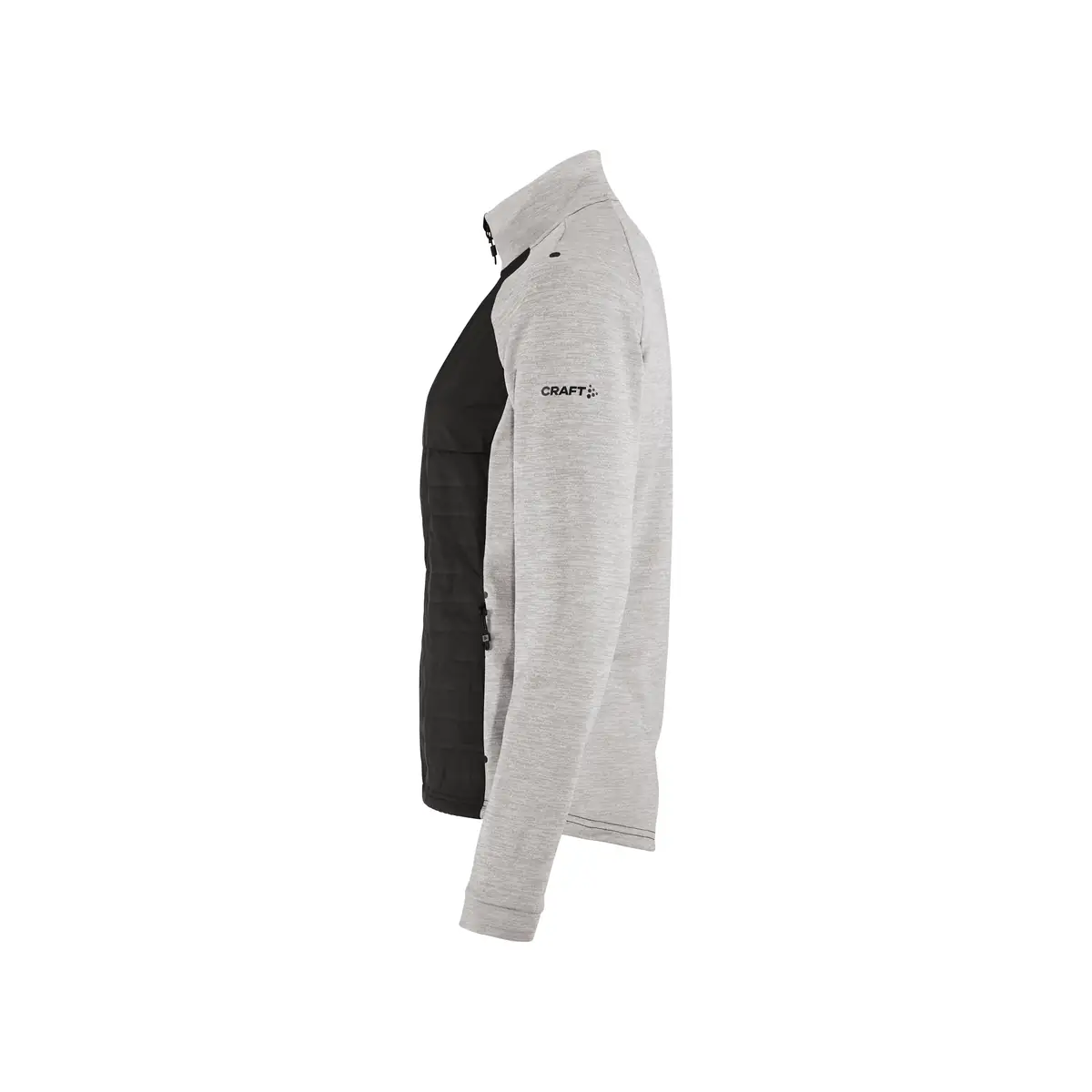 Chaqueta mujer CRAFT ADV UNIFY HYBRID JACKET 1912225 10 Chaqueta mujer CRAFT ADV UNIFY HYBRID JACKET 1912225, Grey melange/Black, lateral izquierdo