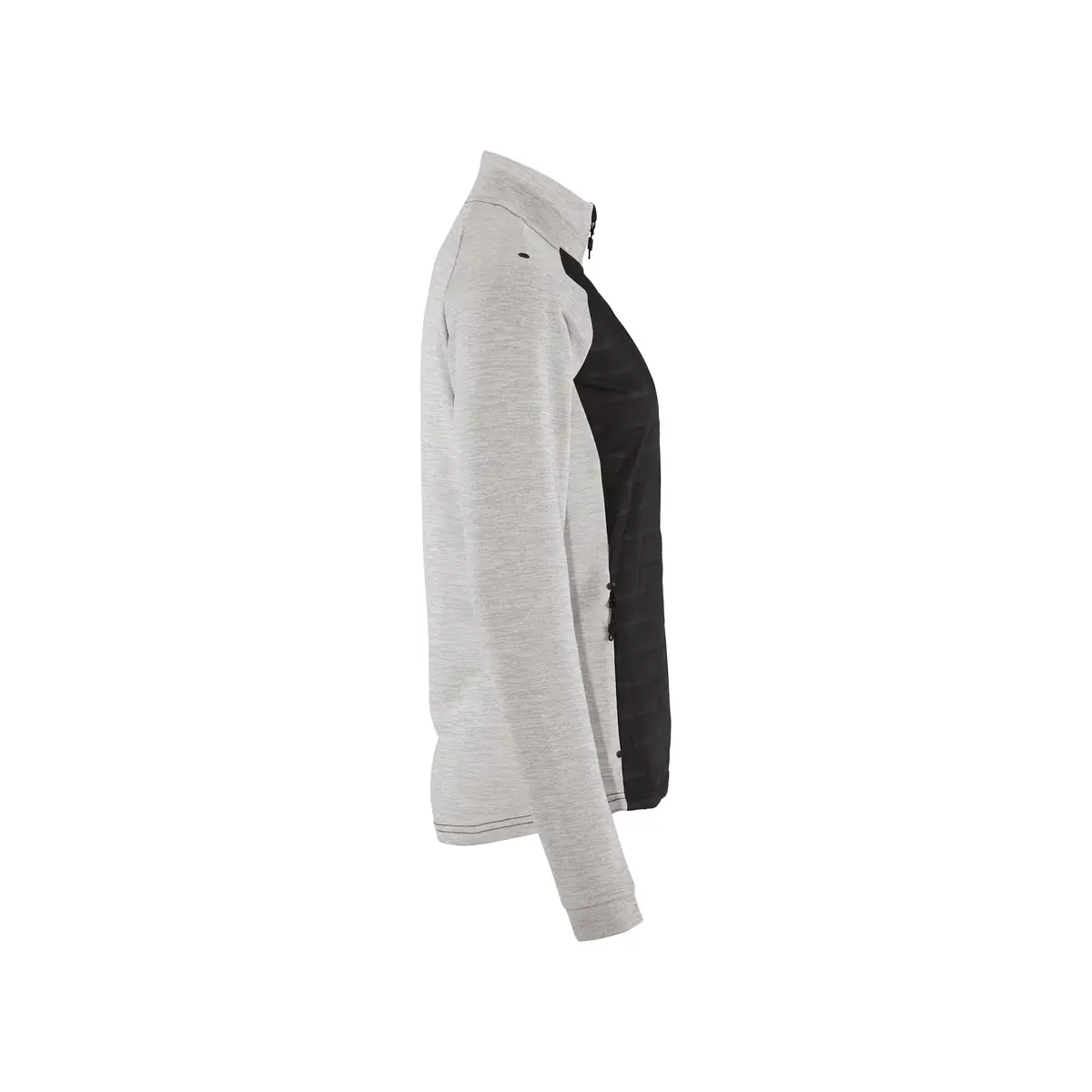 Chaqueta mujer CRAFT ADV UNIFY HYBRID JACKET 1912225 8 Chaqueta mujer CRAFT ADV UNIFY HYBRID JACKET 1912225, Grey melange/Black, lateral derecho