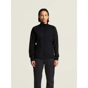 Chaqueta mujer CRAFT ADV UNIFY HYBRID JACKET 1912225, Negro, con modelo, vista frontal