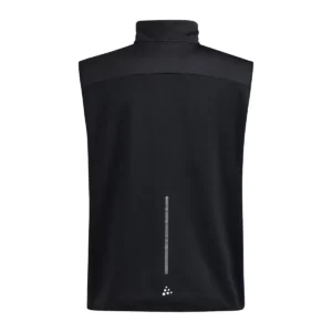 Chaleco hombre CRAFT ADV NORDIC SKI CLUB VEST 1912521, Negro, vista posterior